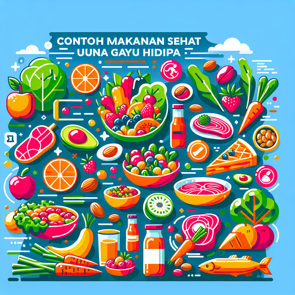Contoh Makanan Sehat untuk Gaya Hidup Aktif