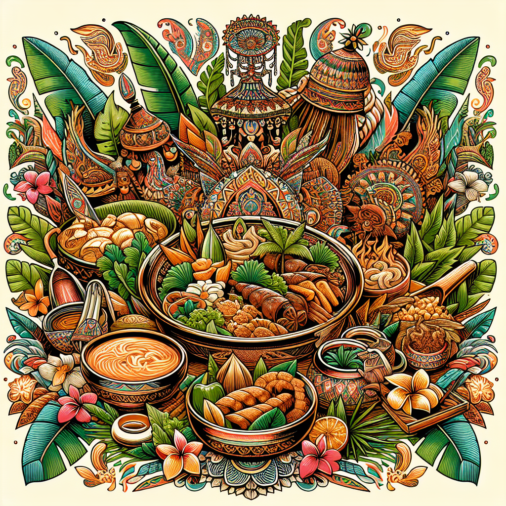 Lezatnya Ragam Poster Makanan Tradisional Indonesia Sebagai Warisan