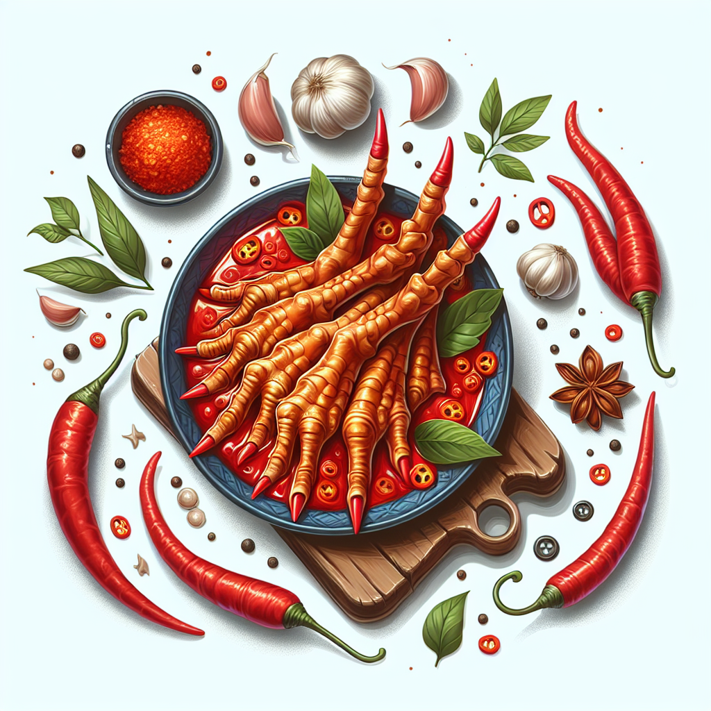 Resep Ceker Mercon: Cara Membuat Ceker Pedas Menggugah Selera