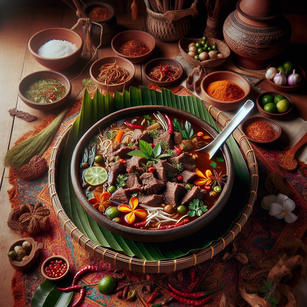 Authentic Indonesian Rawon Recipe: A Step-by-Step Guide to Deliciousness